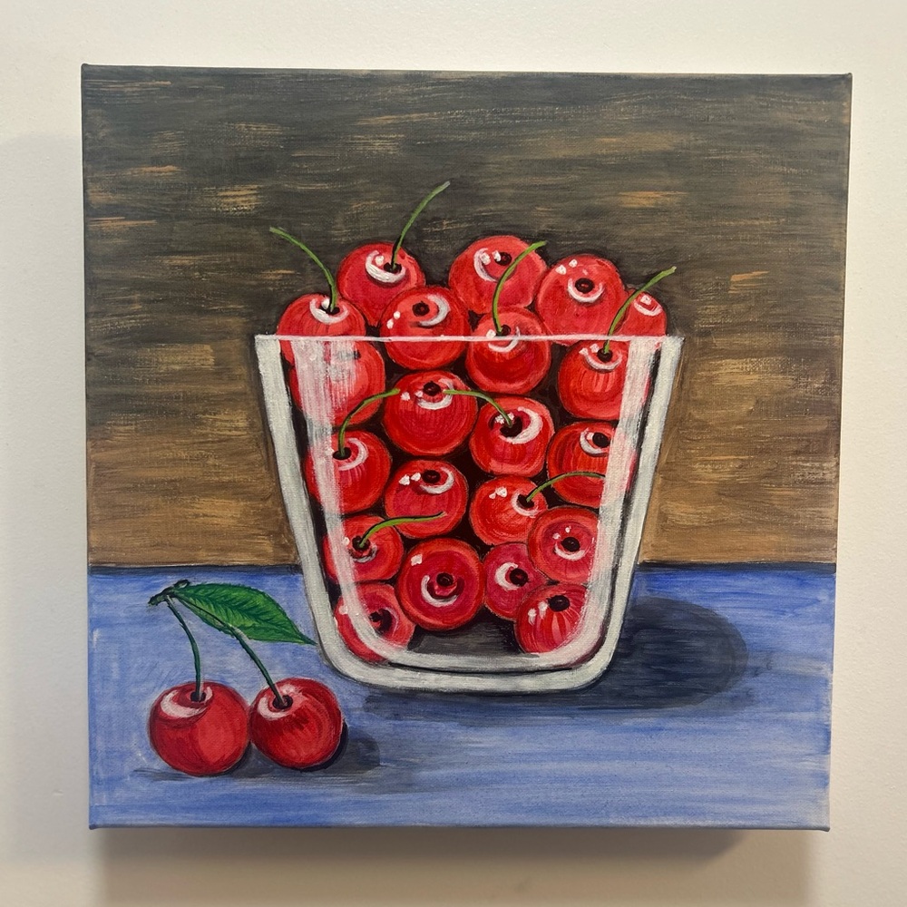 Acrylic painting on canvas